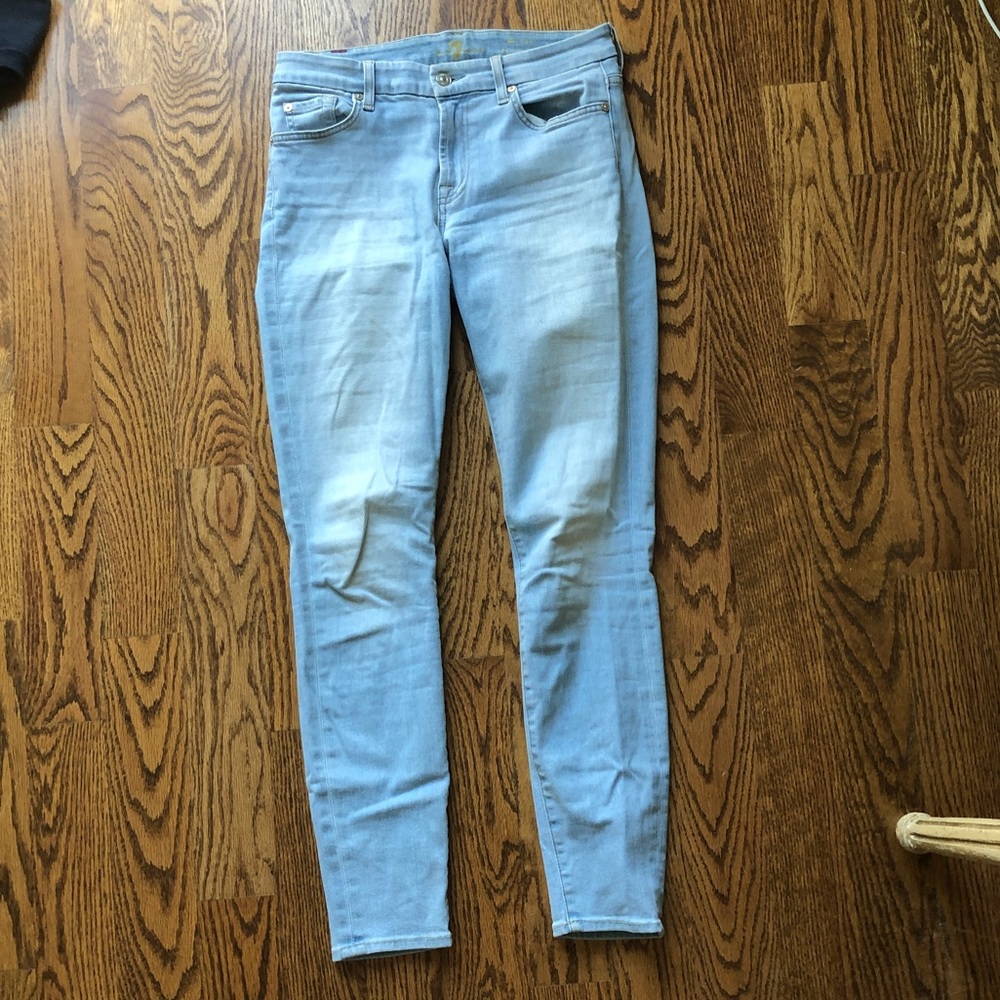 7 for all man kind skinny jeans